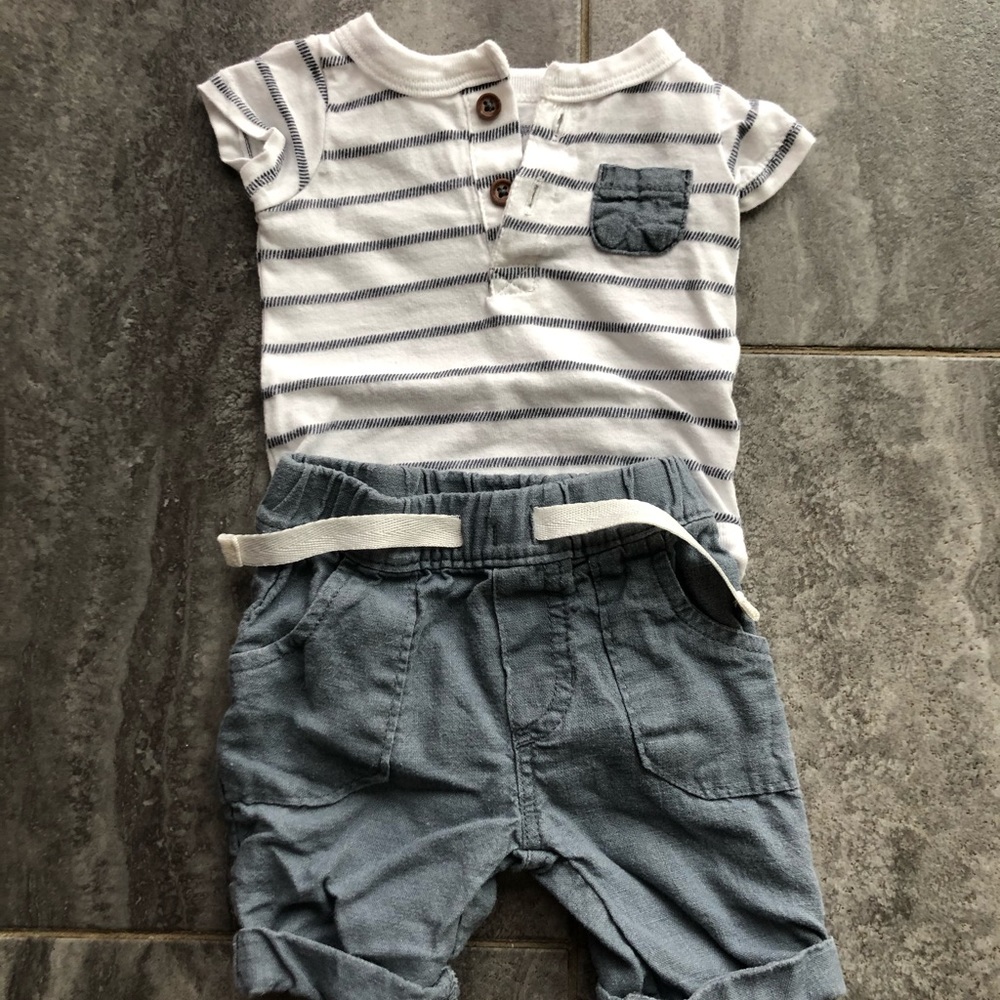 Newborn Boy Matching outfit